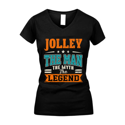 JOLLEY HH F007 The Man The Myth The Legend Personalized Shirt – Gift for Men