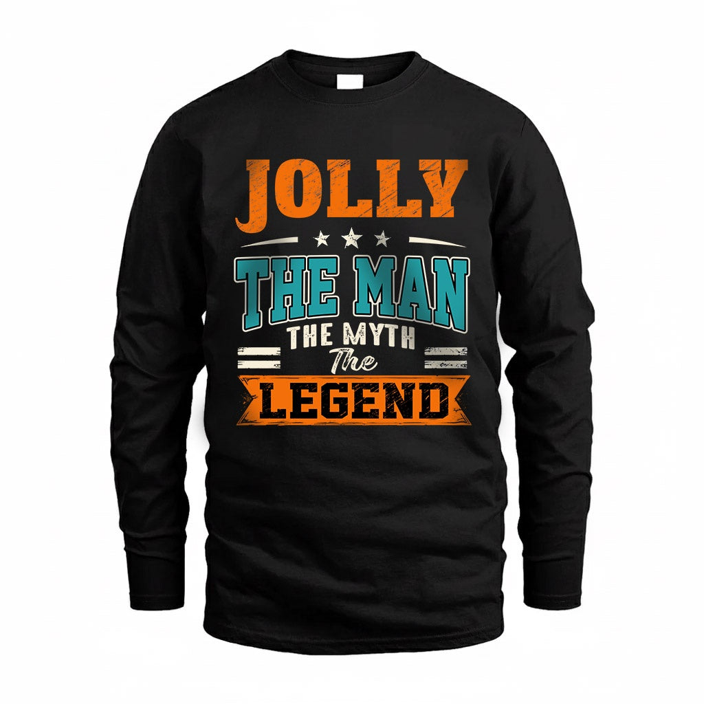 JOLLY HH F007 The Man The Myth The Legend Personalized Shirt – Gift for Men
