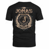 JONAS 2K-101–Personalized Name Quote Apparel “I Am NAME May Not Be Perfect But I Am Limited Edition”