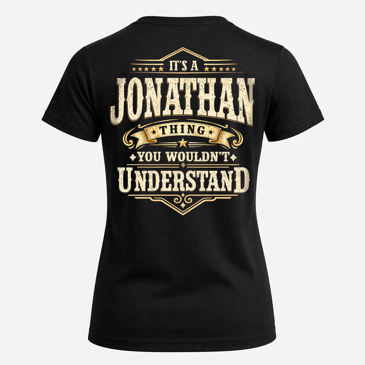 JONATHAN HH-F003–Personalized Name Quote Apparel “It’s an NAME Thing You Wouldn’t Understand”