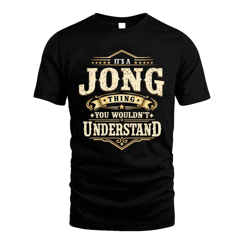JONG HH-F009–Personalized Name Quote Apparel “It’s an NAME Thing You Wouldn’t Understand”
