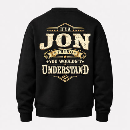 JON HH-F003–Personalized Name Quote Apparel “It’s an NAME Thing You Wouldn’t Understand”
