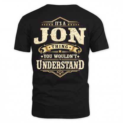 JON HH-F003–Personalized Name Quote Apparel “It’s an NAME Thing You Wouldn’t Understand”