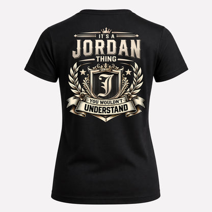 JORDAN HH-F006 Thing Personalized Name T Shirt – You Wouldn’t Understand