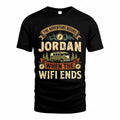 JORDAN TT898-K6-229 – Personalized Funny Camping Quote Apparel “The Adventure Begins When The WiFi Ends”