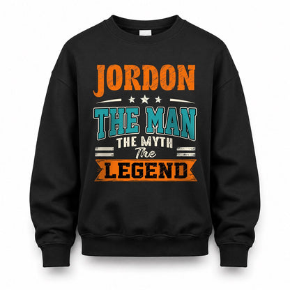 JORDON HH F007 The Man The Myth The Legend Personalized Shirt – Gift for Men