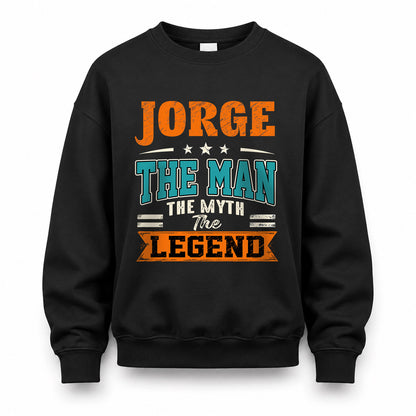 JORGE HH F007 The Man The Myth The Legend Personalized Shirt – Gift for Men
