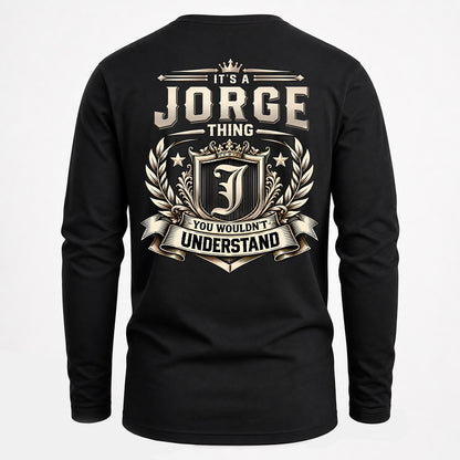 JORGE HH-F006 Thing Personalized Name T Shirt – You Wouldn’t Understand