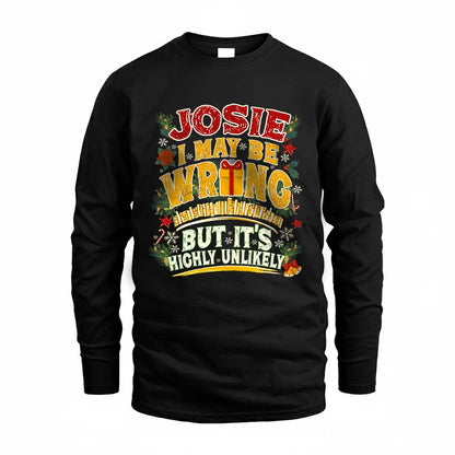JOSIE HH-F010 Personalized Name Funny Tshirt