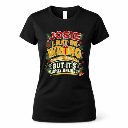 JOSIE HH-F010 Personalized Name Funny Tshirt