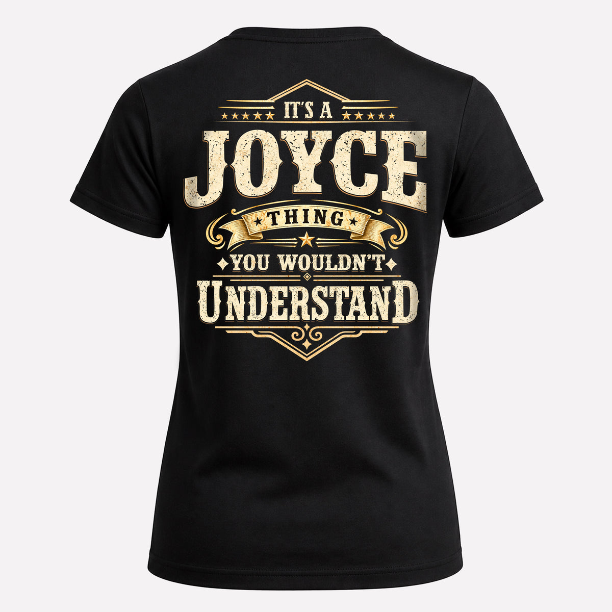 JOYCE HH-F003–Personalized Name Quote Apparel “It’s an NAME Thing You Wouldn’t Understand”