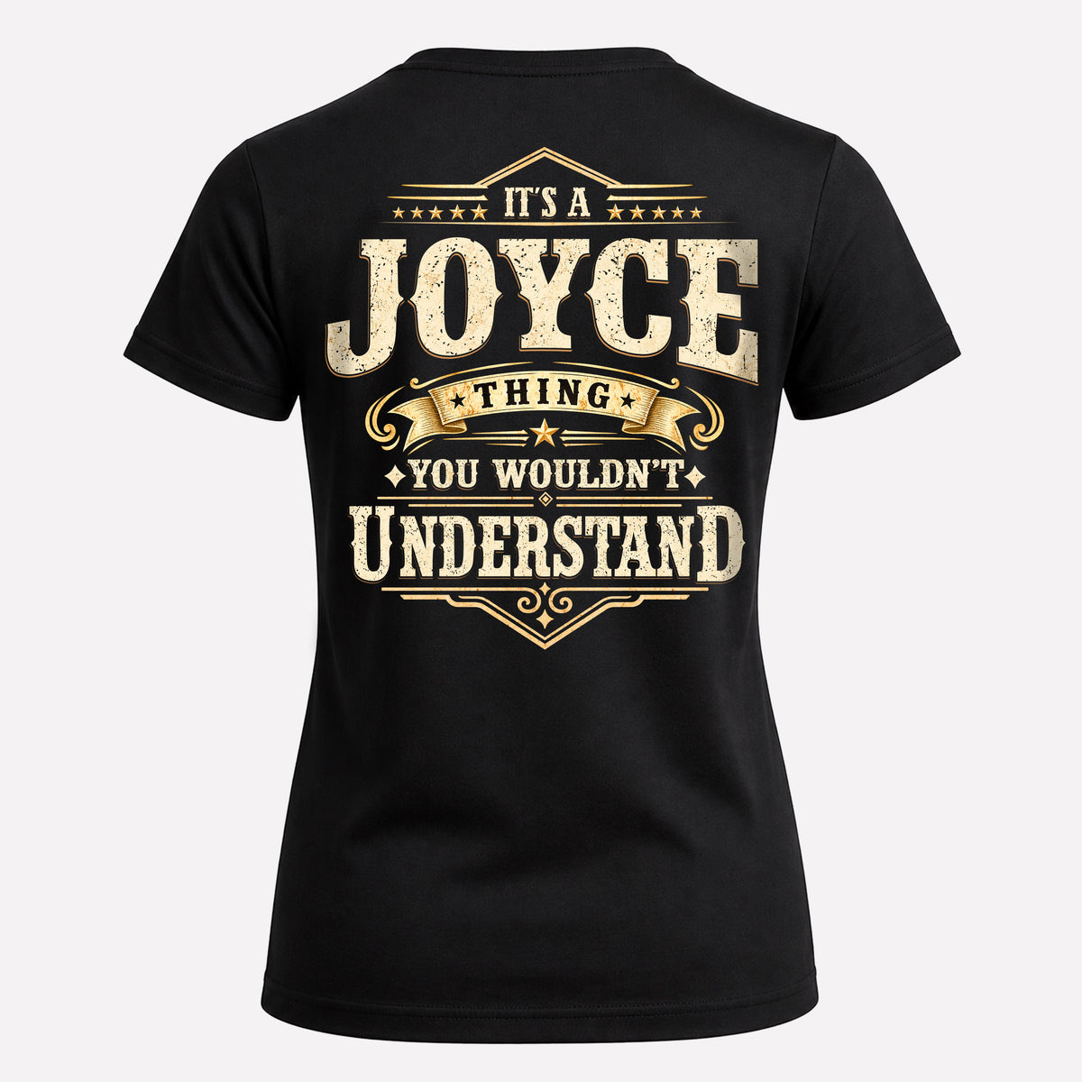 JOYCE HH-F003–Personalized Name Quote Apparel “It’s an NAME Thing You Wouldn’t Understand”
