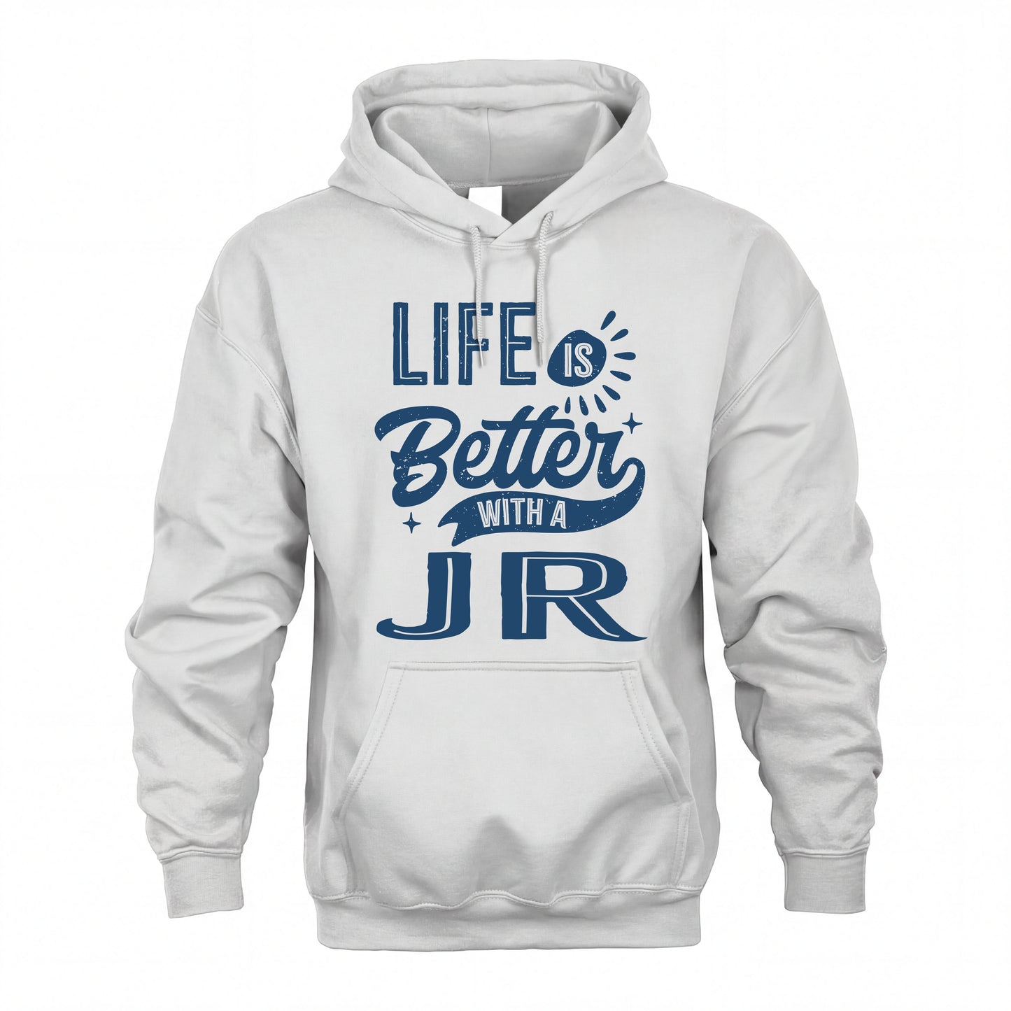 JR HH88-K2–Personalized Name Quote T-Shirt Life Is Better With Unisex Gift