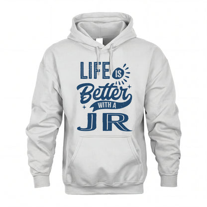 JR HH88-K2–Personalized Name Quote T-Shirt Life Is Better With Unisex Gift
