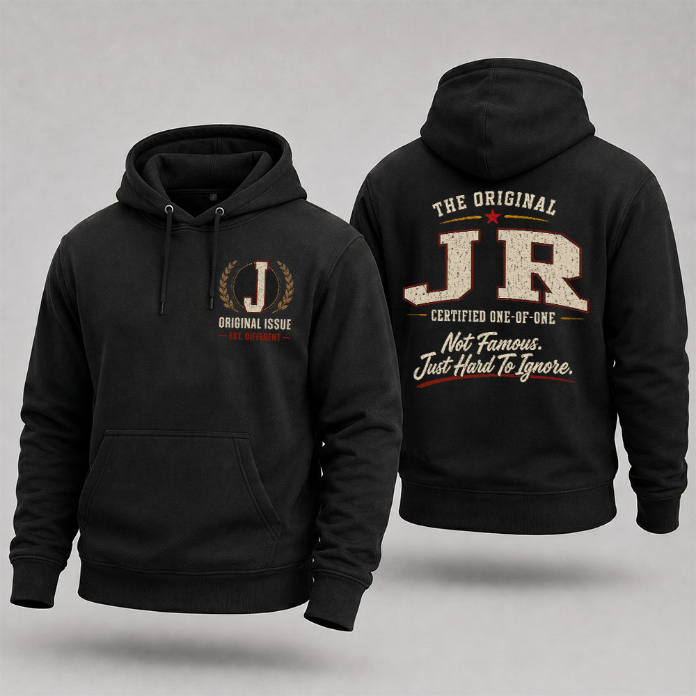 JR W65-F6-168 – Personalized Original Issue Apparel “The Original NAME Certified One-of-One"