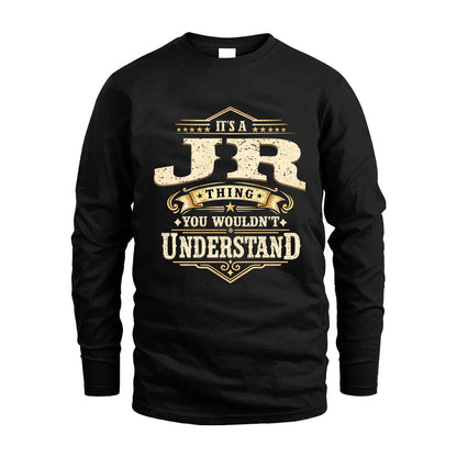 JR HH-F009–Personalized Name Quote Apparel “It’s an NAME Thing You Wouldn’t Understand”