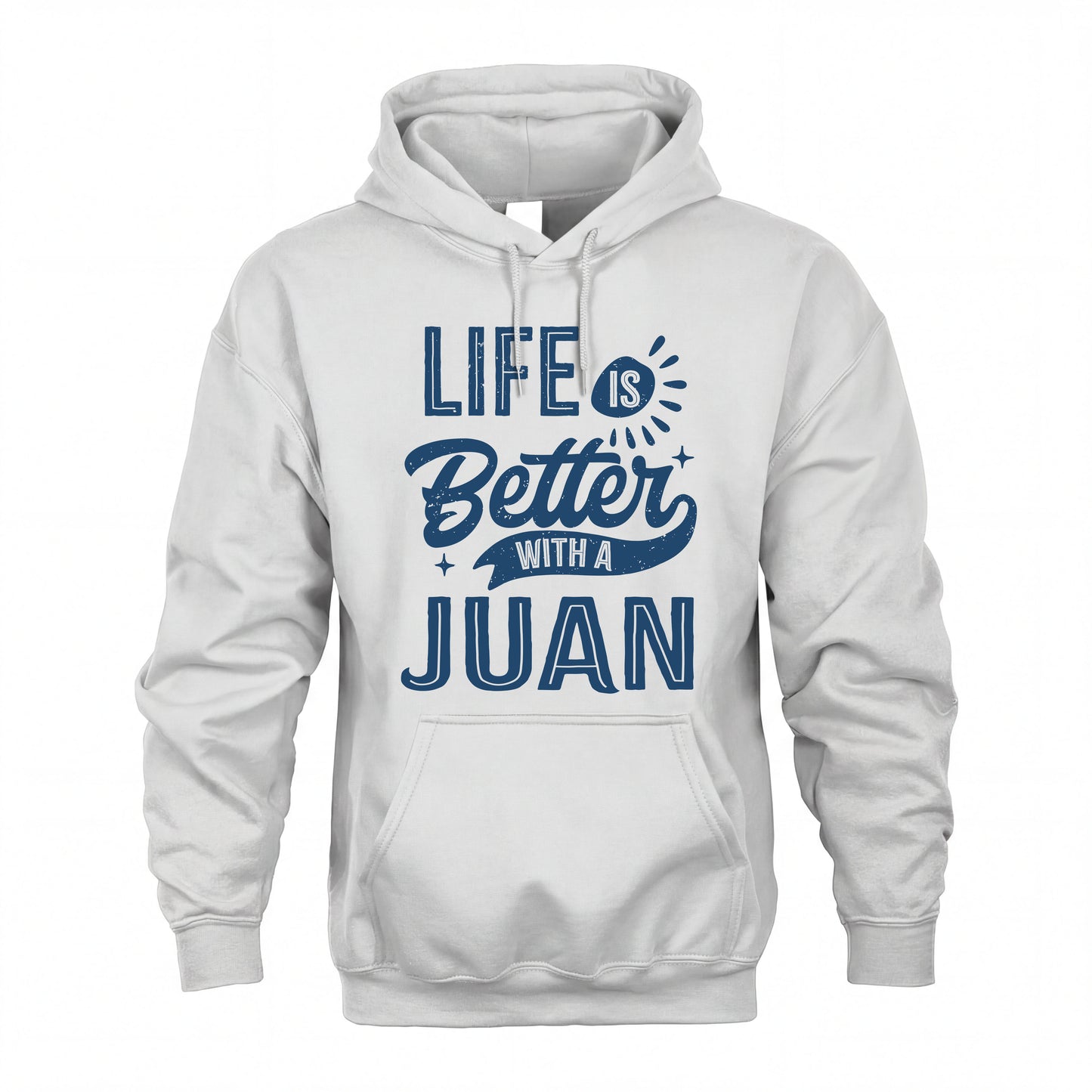 JUAN HH88-K2–Personalized Name Quote T-Shirt Life Is Better With Unisex Gift