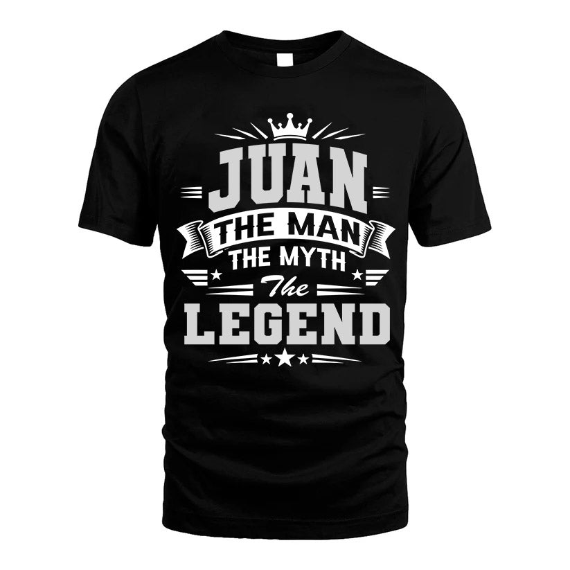 JUAN HH F004 The Man The Myth The Legend Personalized Shirt – Gift for Men