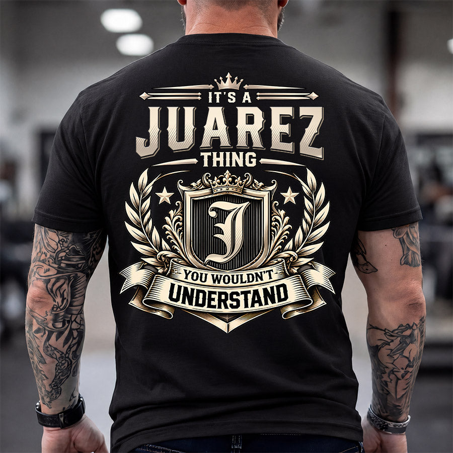 JUAREZ HH-F006 Thing Personalized Name T Shirt – You Wouldn’t Understand