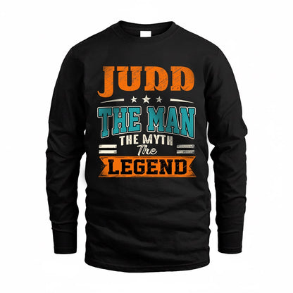 JUDD HH F007 The Man The Myth The Legend Personalized Shirt – Gift for Men