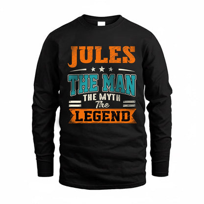 JULES HH F007 The Man The Myth The Legend Personalized Shirt – Gift for Men