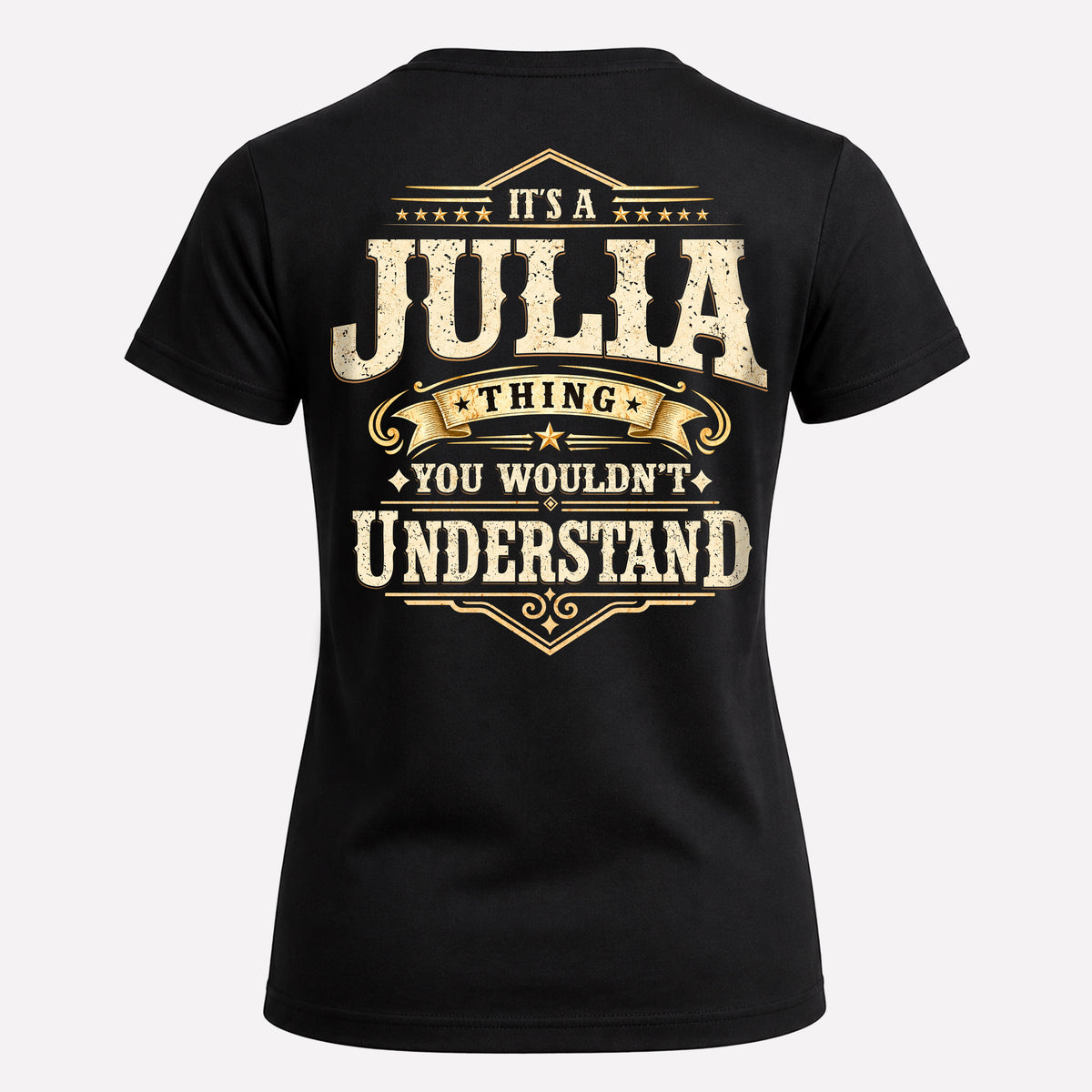 JULIA HH-F003–Personalized Name Quote Apparel “It’s an NAME Thing You Wouldn’t Understand”