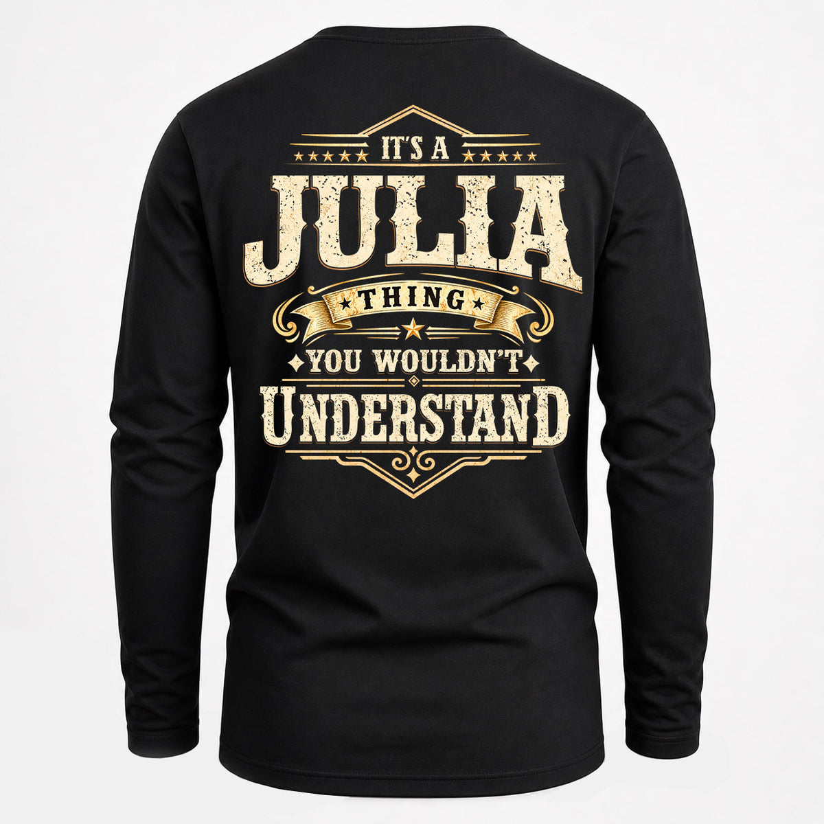 JULIA HH-F003–Personalized Name Quote Apparel “It’s an NAME Thing You Wouldn’t Understand”