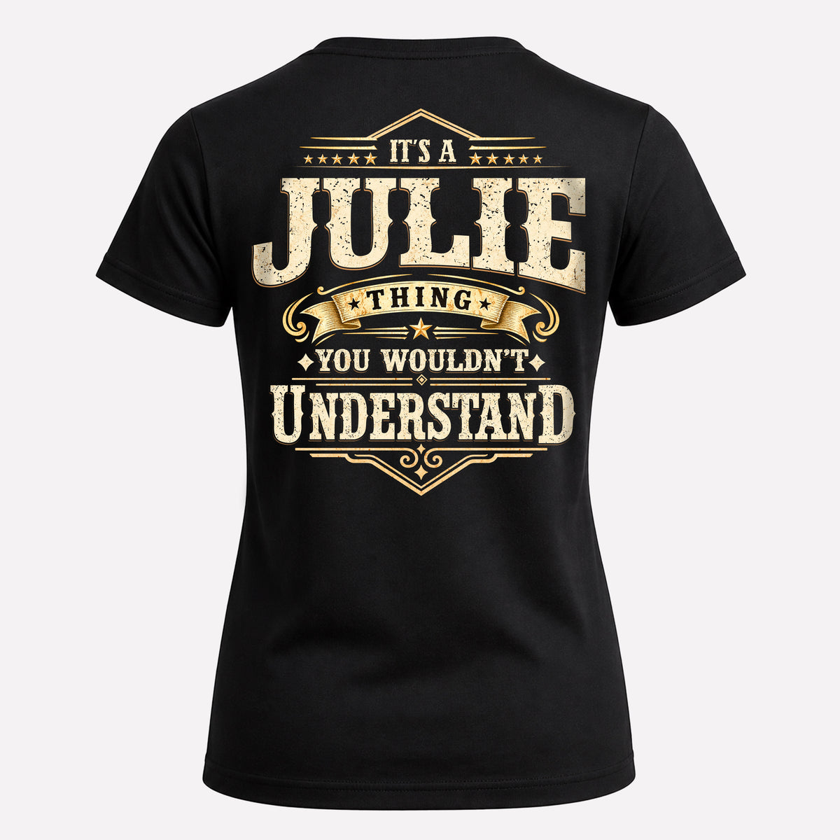 JULIE HH-F003–Personalized Name Quote Apparel “It’s an NAME Thing You Wouldn’t Understand”