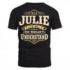 JULIE HH-F003–Personalized Name Quote Apparel “It’s an NAME Thing You Wouldn’t Understand”