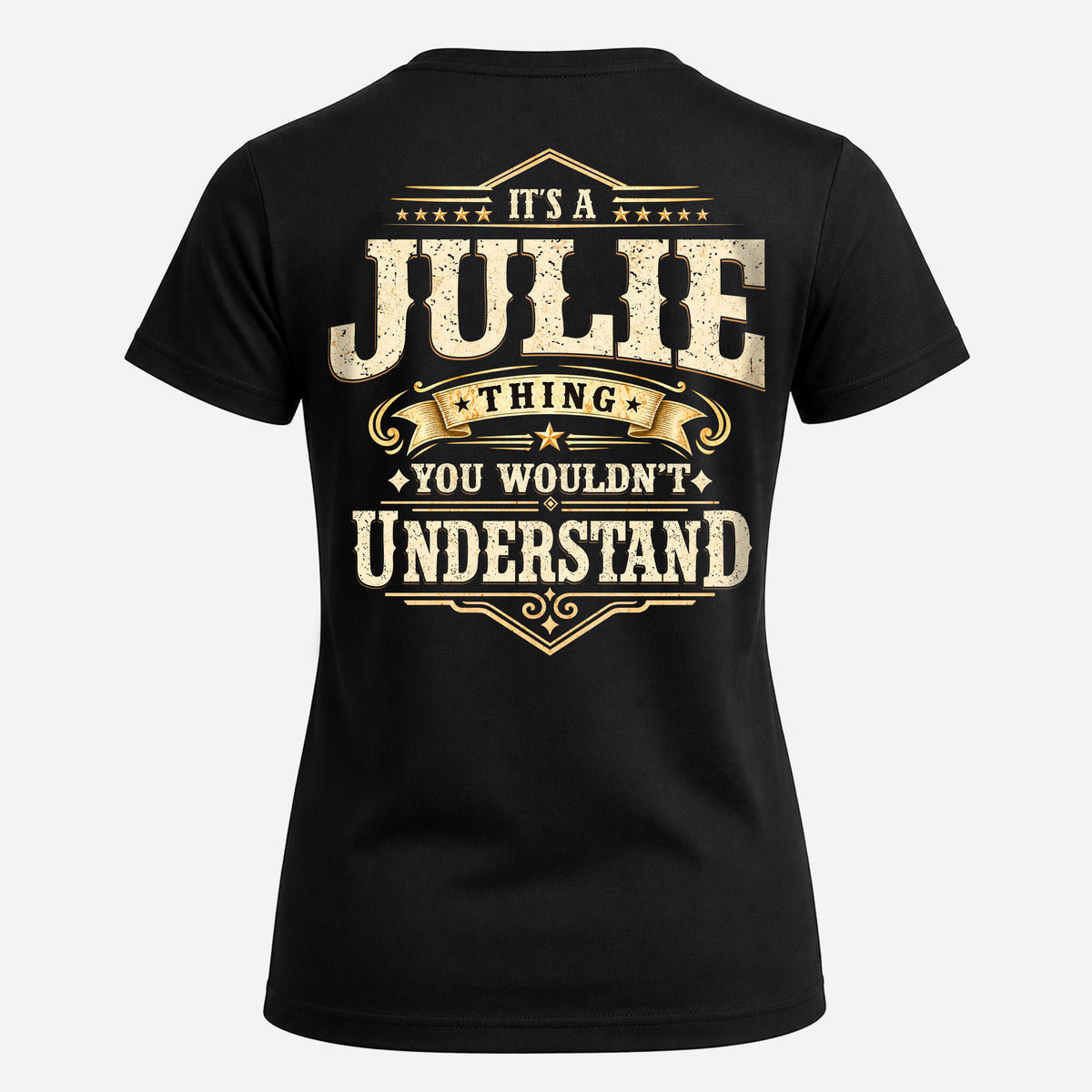 JULIE HH-F003–Personalized Name Quote Apparel “It’s an NAME Thing You Wouldn’t Understand”
