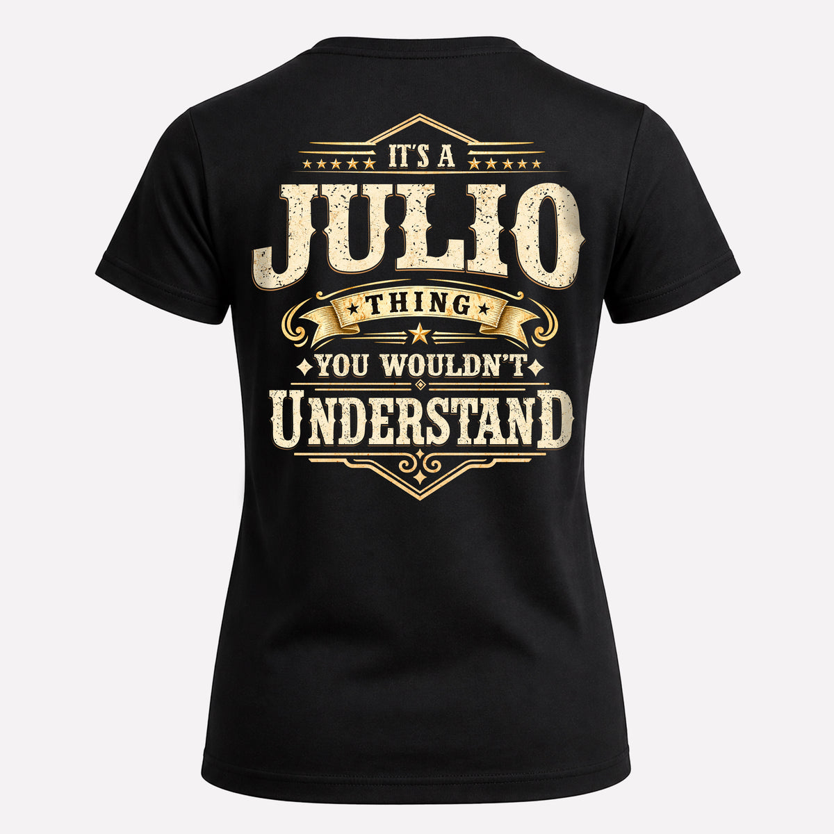 JULIO HH-F003–Personalized Name Quote Apparel “It’s an NAME Thing You Wouldn’t Understand”