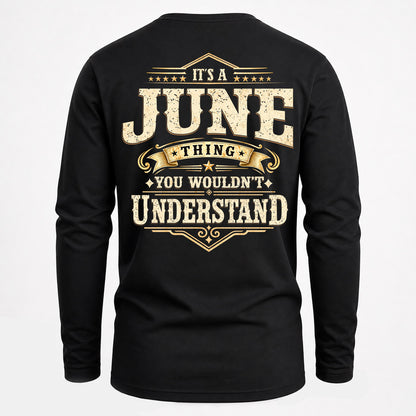 JUNE HH-F003–Personalized Name Quote Apparel “It’s an NAME Thing You Wouldn’t Understand”
