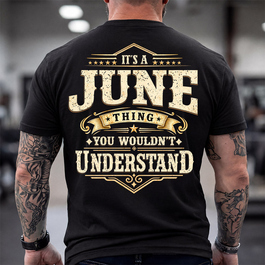 JUNE HH-F003–Personalized Name Quote Apparel “It’s an NAME Thing You Wouldn’t Understand”