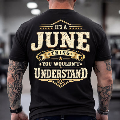 JUNE HH-F003–Personalized Name Quote Apparel “It’s an NAME Thing You Wouldn’t Understand”