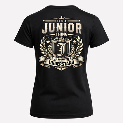 JUNIOR HH-F006 Thing Personalized Name T Shirt – You Wouldn’t Understand
