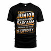 JUNIOR TT88-K6-229 – Personalized Funny Sarcasm Apparel 