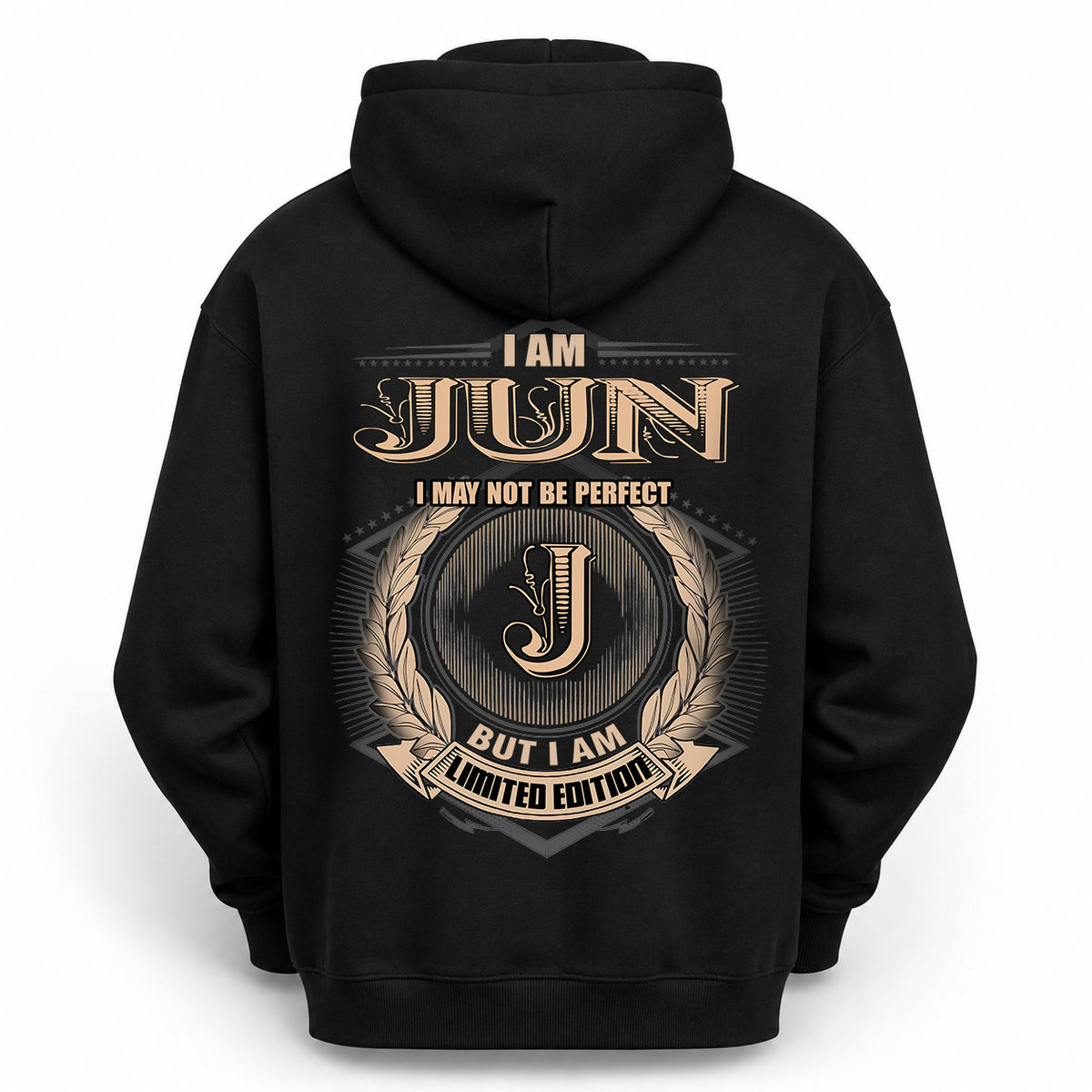 JUN 2K-101–Personalized Name Quote Apparel “I Am NAME May Not Be Perfect But I Am Limited Edition”