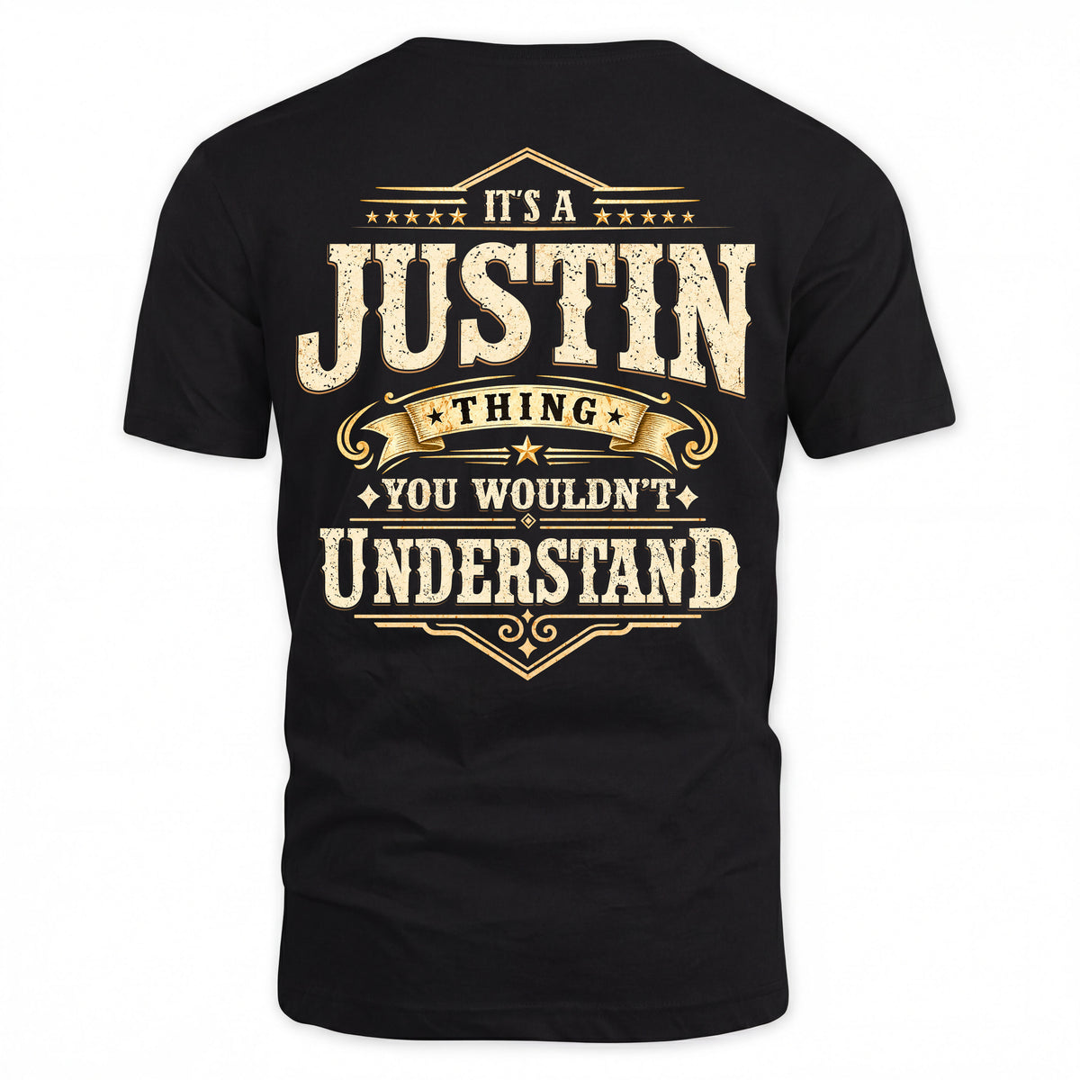 JUSTIN HH-F003–Personalized Name Quote Apparel “It’s an NAME Thing You Wouldn’t Understand”