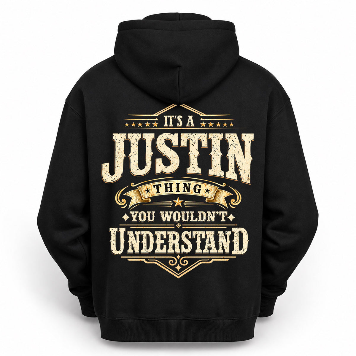 JUSTIN HH-F003–Personalized Name Quote Apparel “It’s an NAME Thing You Wouldn’t Understand”