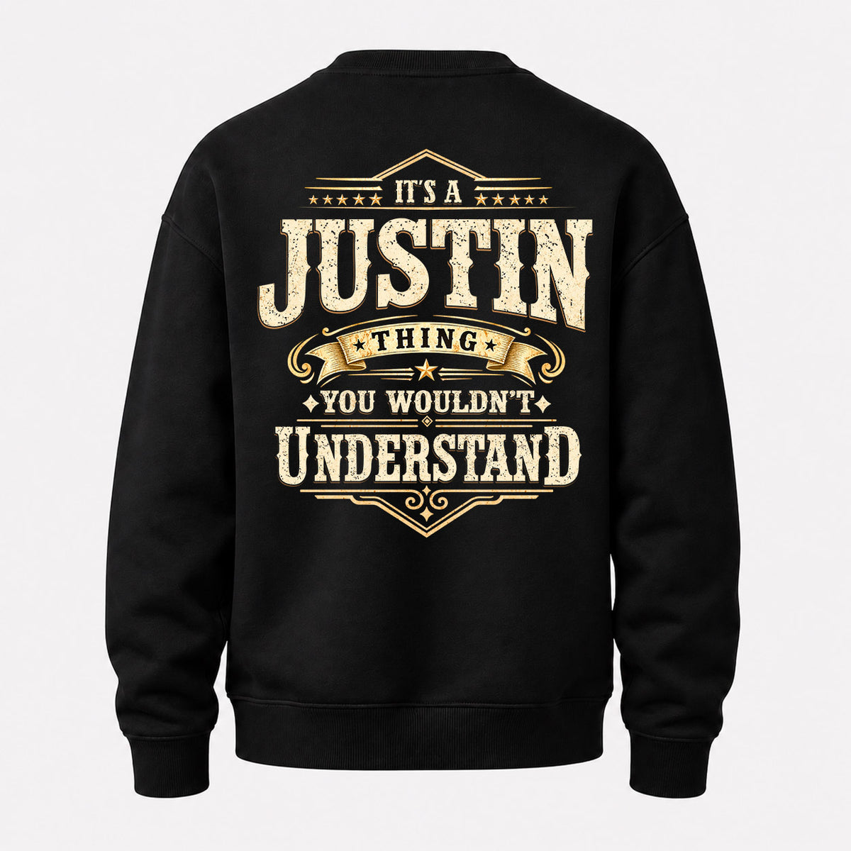 JUSTIN HH-F003–Personalized Name Quote Apparel “It’s an NAME Thing You Wouldn’t Understand”