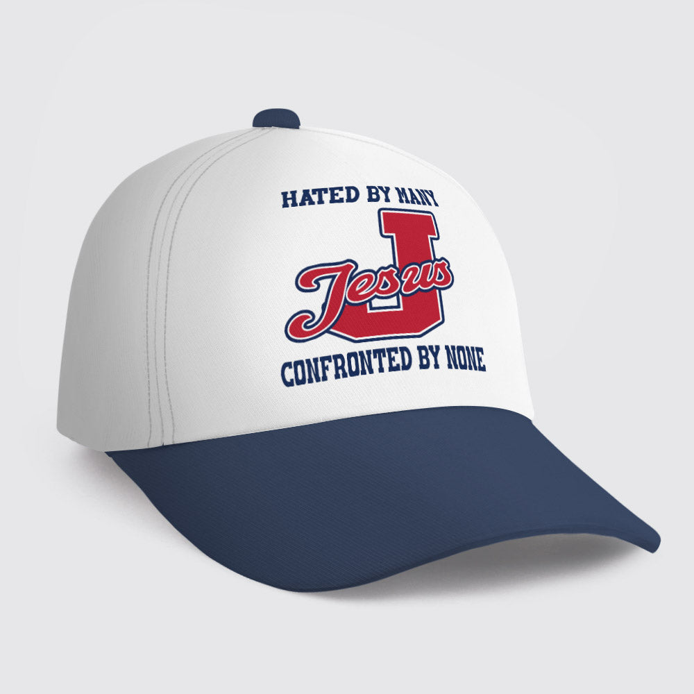 JESUS TA01-CP79 Hated By Many Confronted By None Sporty Cap