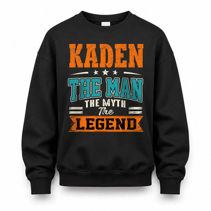 KADEN HH F007 The Man The Myth The Legend Personalized Shirt – Gift for Men
