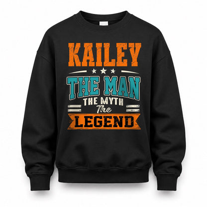 KAILEY HH F007 The Man The Myth The Legend Personalized Shirt – Gift for Men