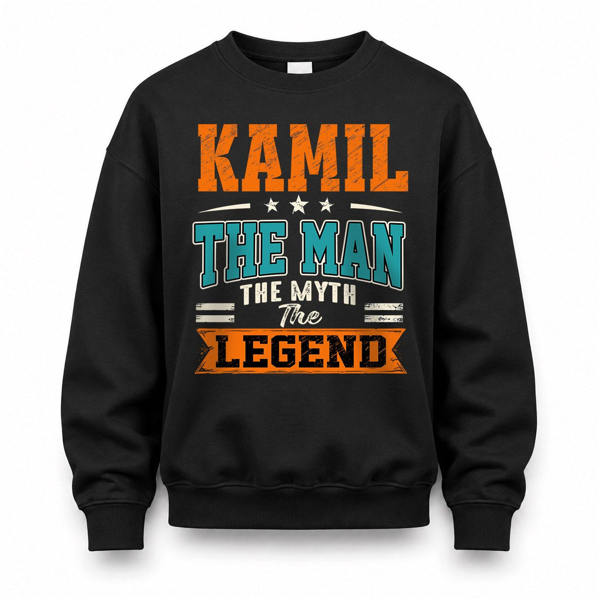 KAMIL HH F007 The Man The Myth The Legend Personalized Shirt – Gift for Men