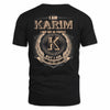 KARIM 2K-101–Personalized Name Quote Apparel “I Am NAME May Not Be Perfect But I Am Limited Edition”