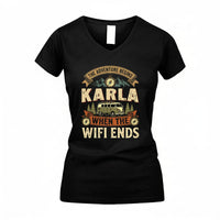 Women's V-Neck T-Shirt