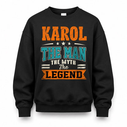 KAROL HH F007 The Man The Myth The Legend Personalized Shirt – Gift for Men