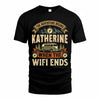 KATHERINE TT898-K6-229 – Personalized Funny Camping Quote Apparel “The Adventure Begins When The WiFi Ends”