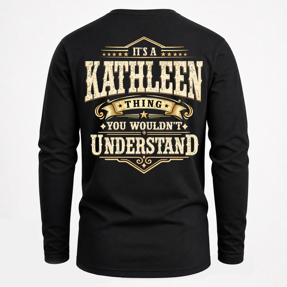 KATHLEEN HH-F003–Personalized Name Quote Apparel “It’s an NAME Thing You Wouldn’t Understand”