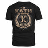 KATH 2K-101–Personalized Name Quote Apparel “I Am NAME May Not Be Perfect But I Am Limited Edition”